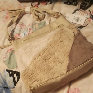 Latique fur tastic LG crossbody